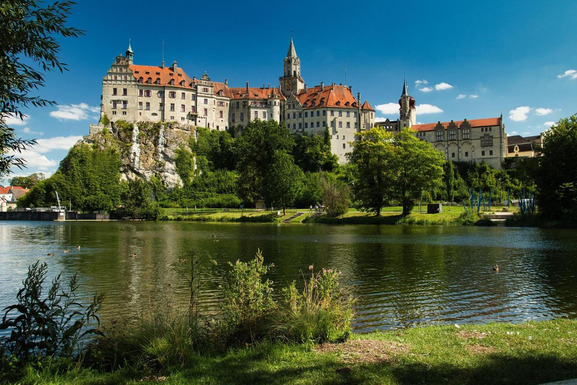 Apartment Am Schloss Сигмаринген Екстериор снимка